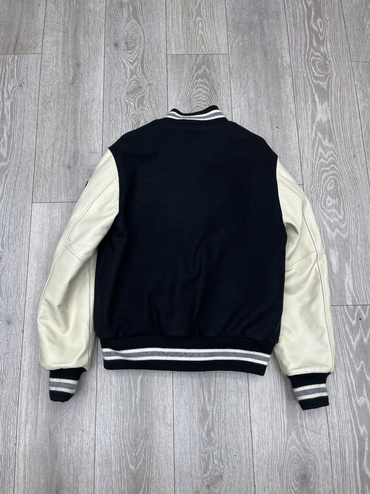 Eric Emanuel Eric Emanuel EE Varsity Jacket Black White Size US L / EU 52-54 / 3 - 5 Thumbnail