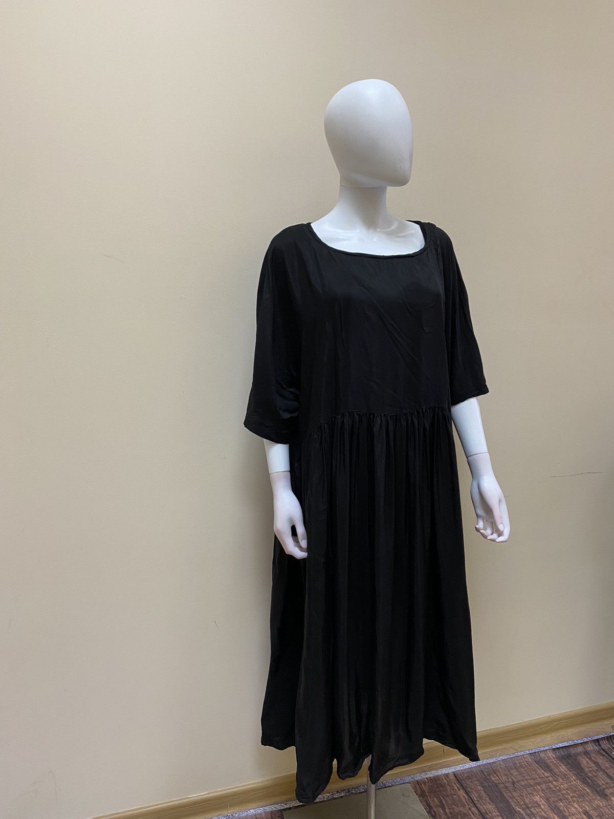 Rundholz Rundholz Asymmetric Papercotton Jersey Dress With Cut Size L Size L / US 10 / IT 46 - 3 Thumbnail