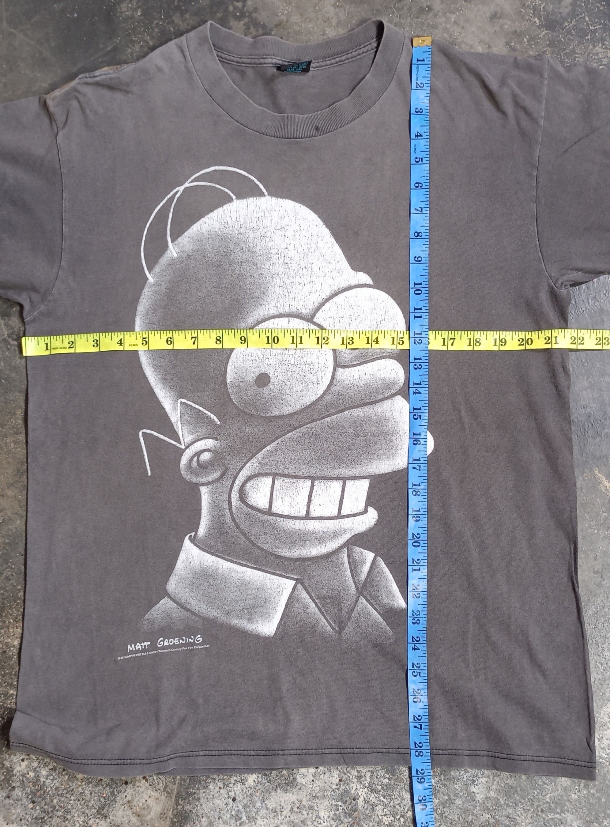 The Simpsons Vintage💥 Matt Gadening The Simpsons Size US L / EU 52-54 / 3 - 10 Thumbnail