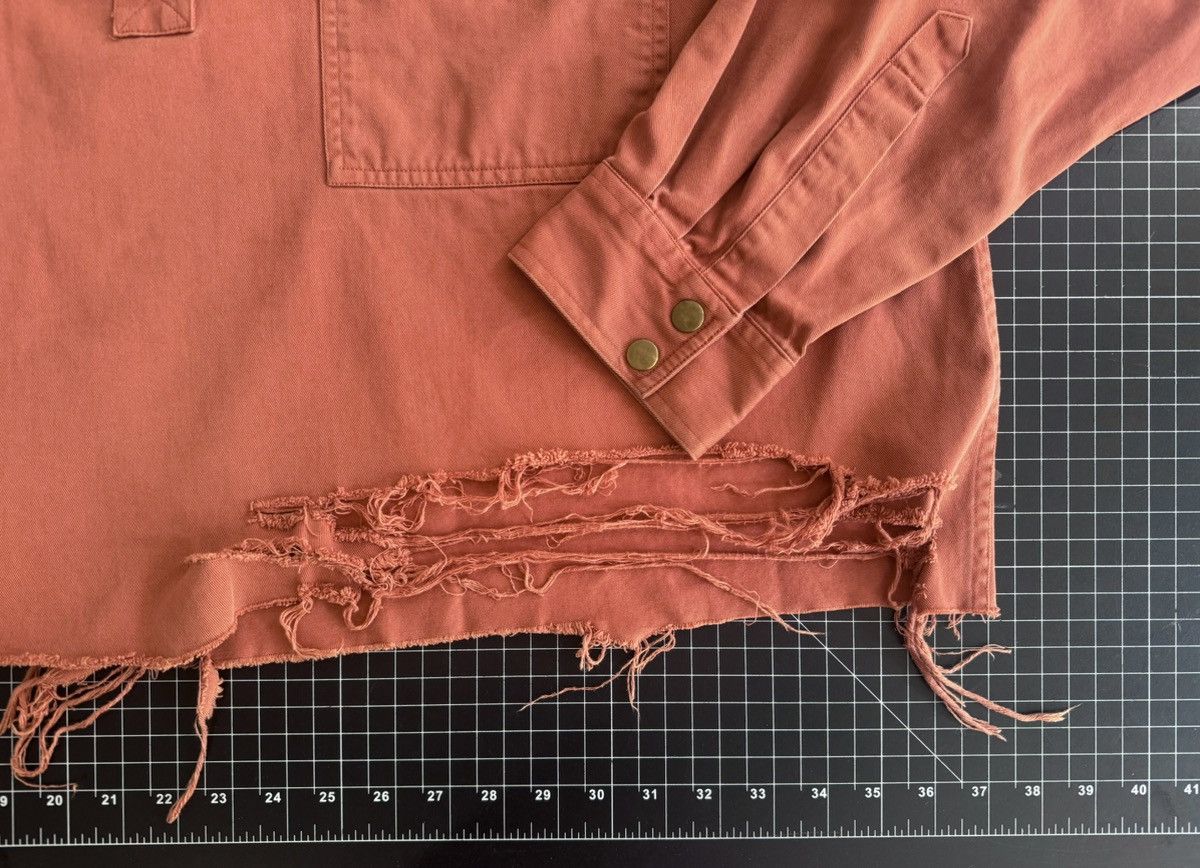 Vintage Vintage Distressed Orvis Denim Shirt Size US XXL / EU 58 / 5 - 3 Thumbnail
