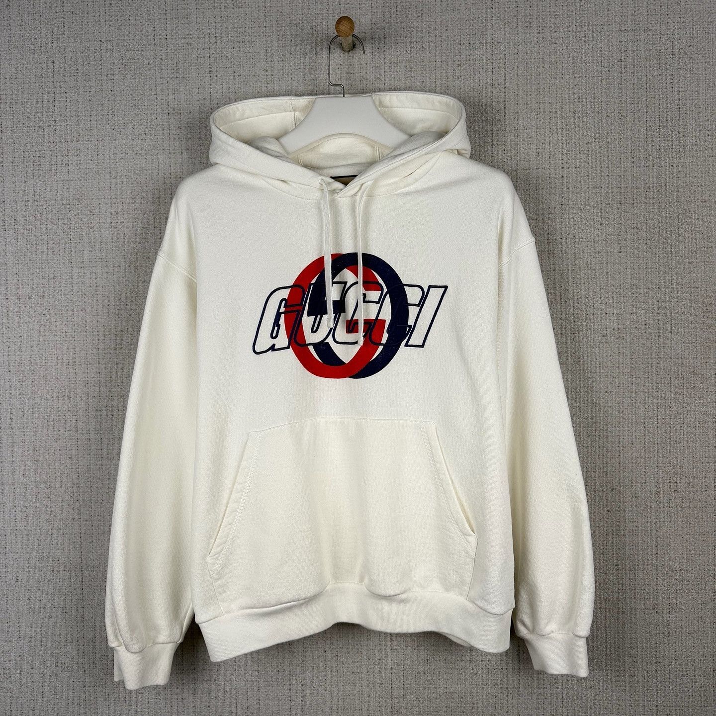 Gucci Gucci Logo Hoodie Size M Size US M / EU 48-50 / 2 - 1 Thumbnail