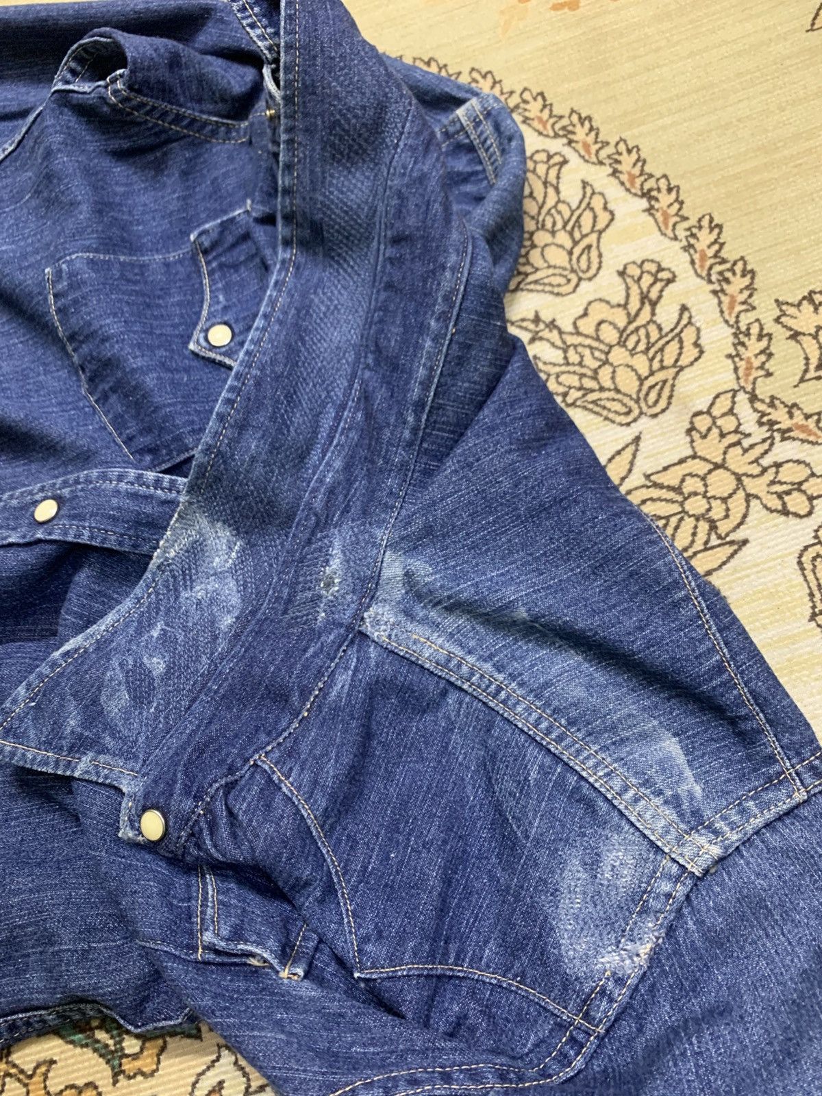 Sugar Cane VINTAGE SUGAR CANE TOYO ENTERPRISE DENIM SHIRTS Size US M / EU 48-50 / 2 - 7 Thumbnail
