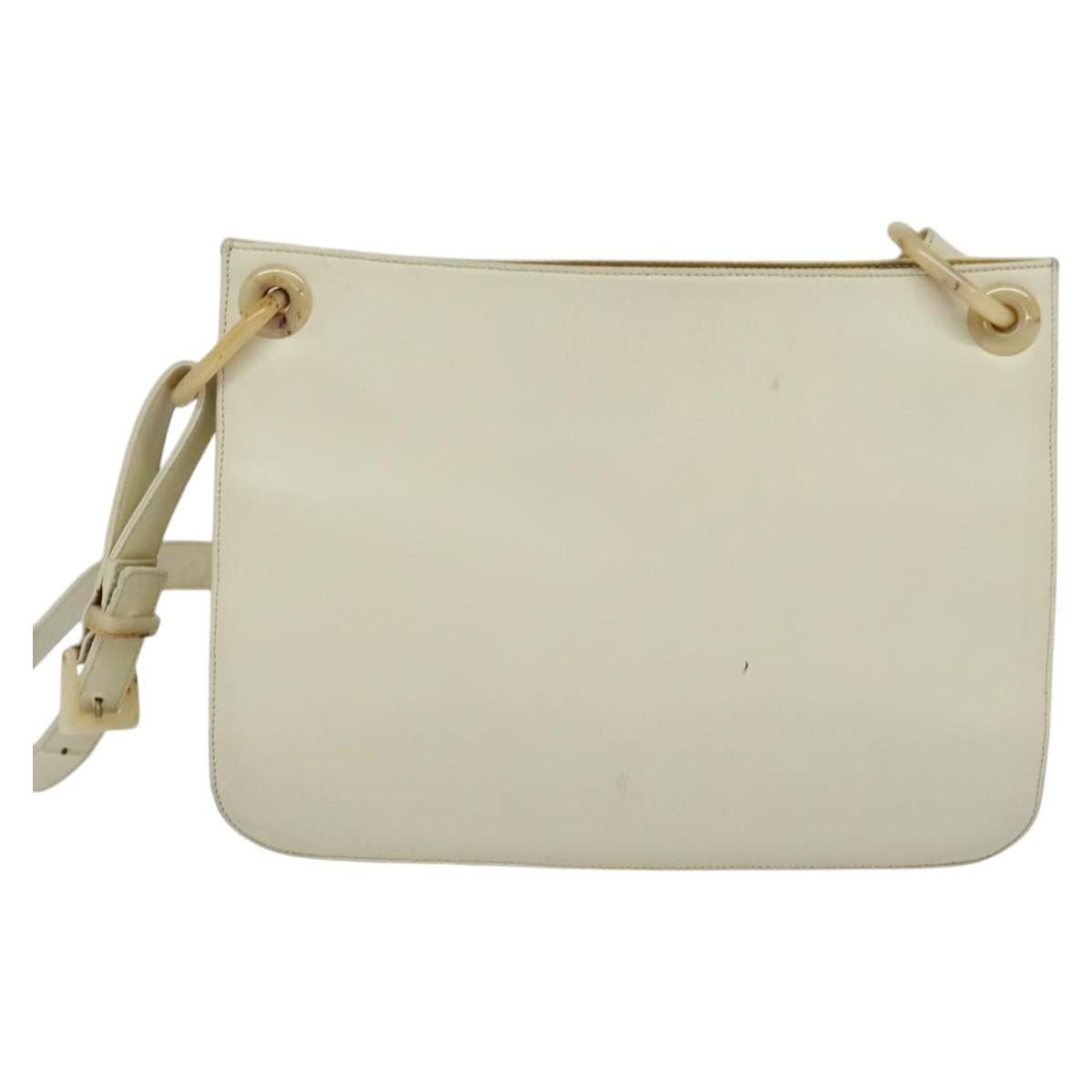 Prada PRADA Shoulder Bag Leather Beige Size ONE SIZE - 3 Thumbnail