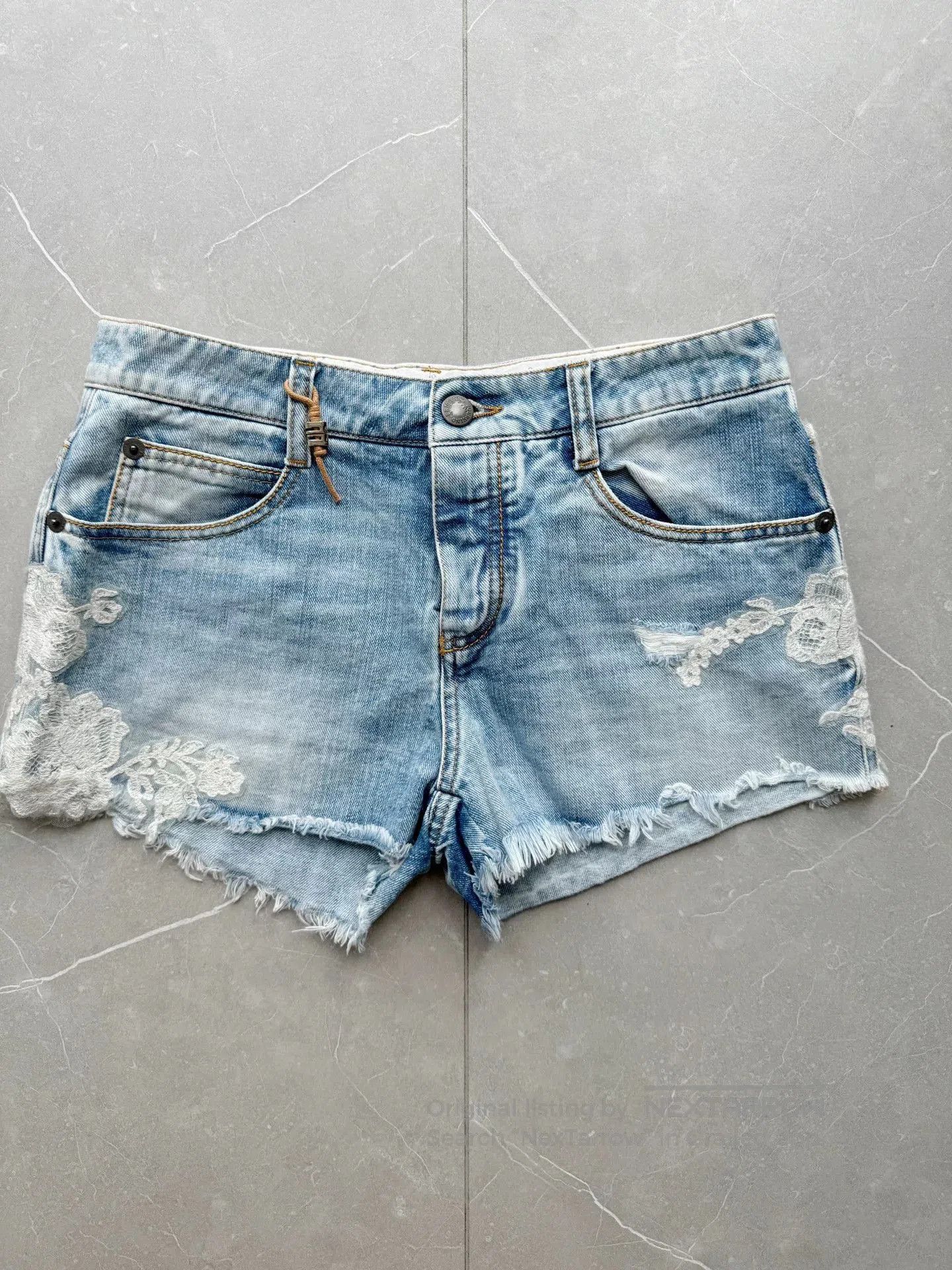 Ermanno Scervino Ermanno Scervino Denim Shorts. Size 37" - 1 Thumbnail