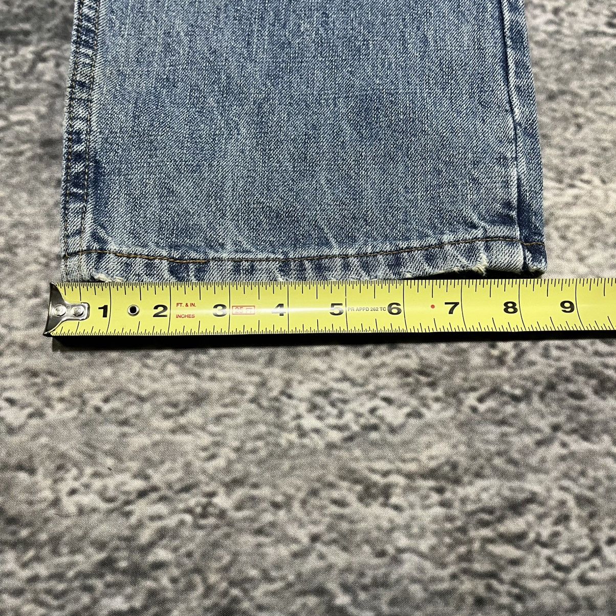 Lee Vintage Lee Distressed Faded Workwear Skater Blue Jeans Size US 36 / EU 52 - 20 Thumbnail