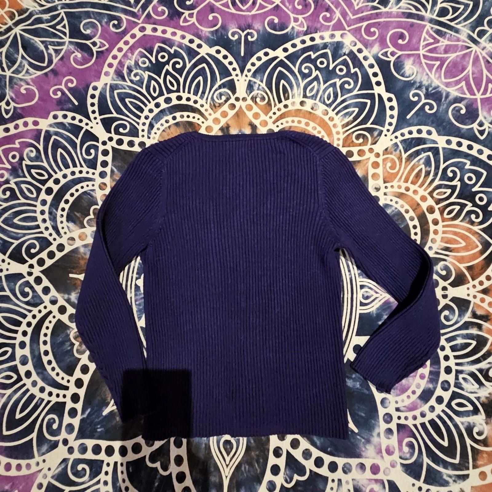 Designer New York & Company Women's Purple Cardigan Size S / US 4 / IT 40 - 8 Thumbnail