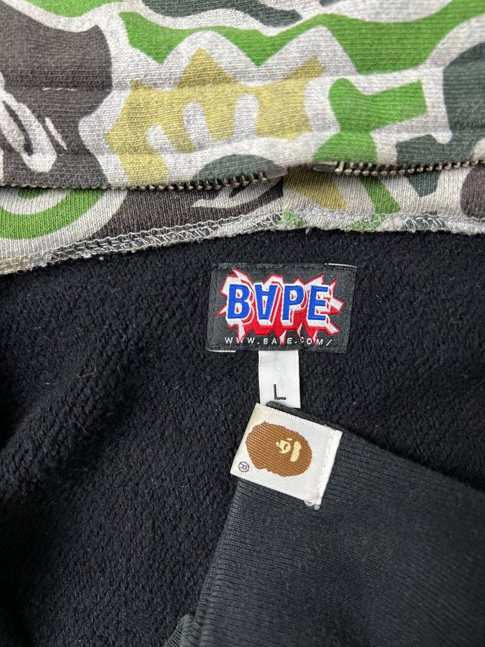 Bape Bape - Hieroglyph Full-Zip Hoodie Size US L / EU 52-54 / 3 - 9 Thumbnail