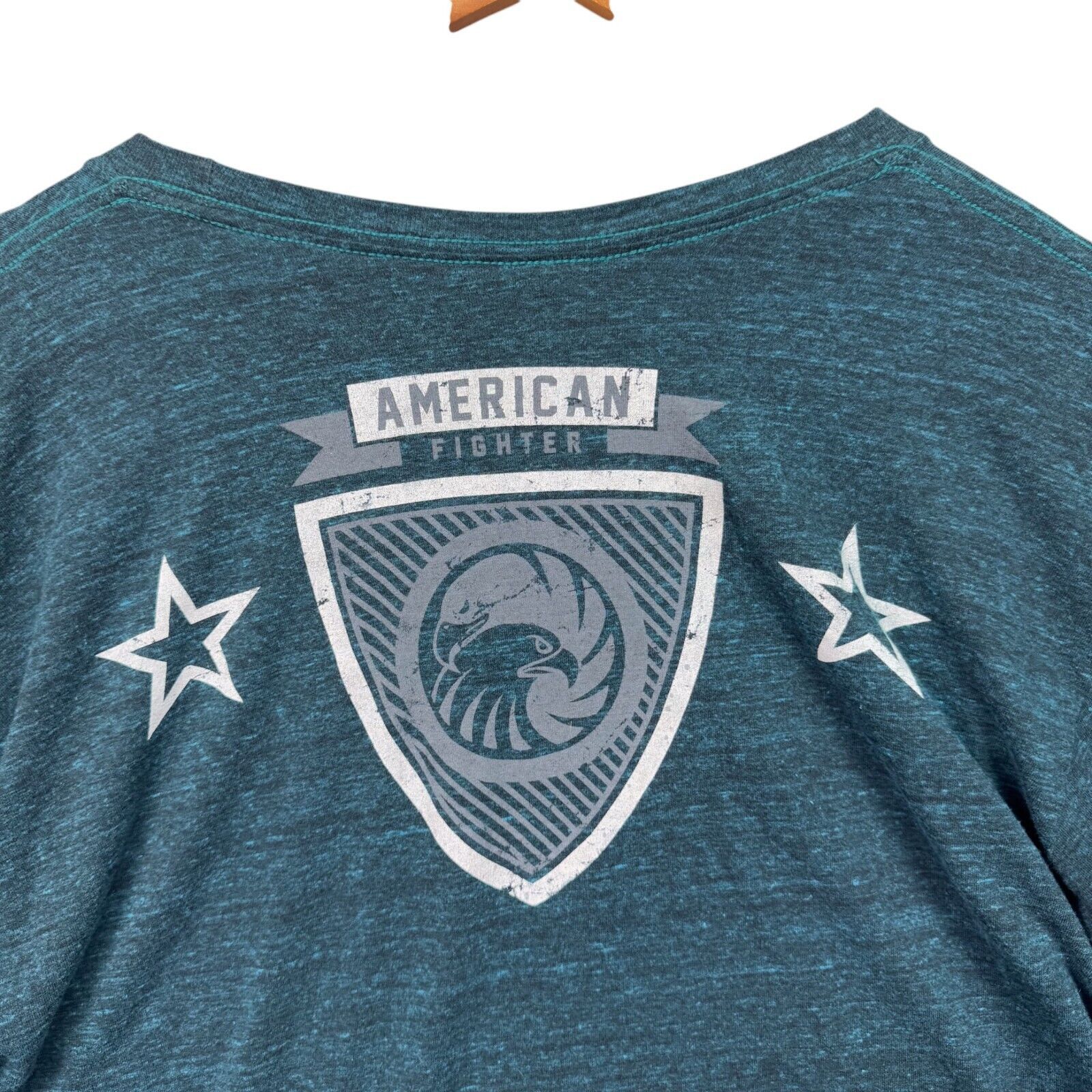 Affliction American Fighter Adult's T-Shirt Durham Biker MMA Boxing 2XL Size US XXL / EU 58 / 5 - 8 Thumbnail