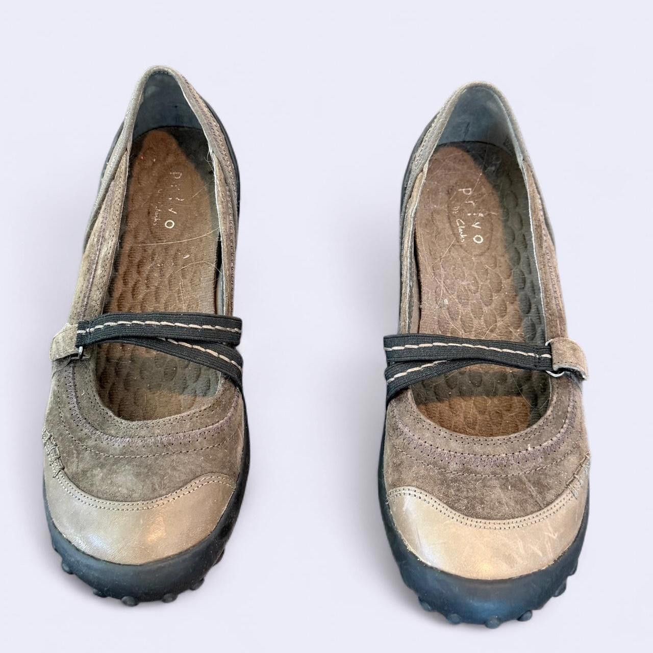 Clarks Clarks Women's brown grey Flip flops Size ONE SIZE - 2 Thumbnail
