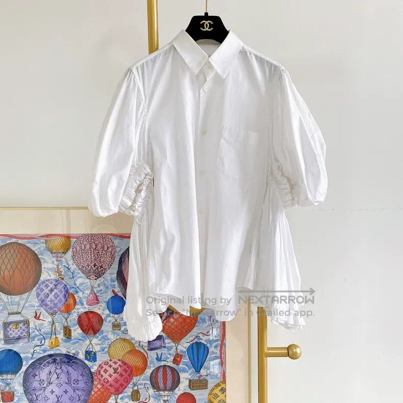 Comme des Garcons Comme Des Garcons White top Size S / US 4 / IT 40 - 1 Thumbnail
