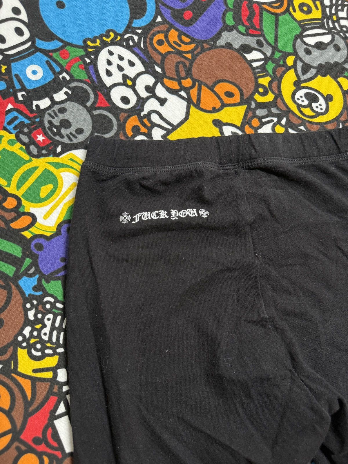 Chrome Hearts Chrome Hearts Black Horseshoe Logo Leggings Size 26" / US 2 / IT 38 - 11 Thumbnail