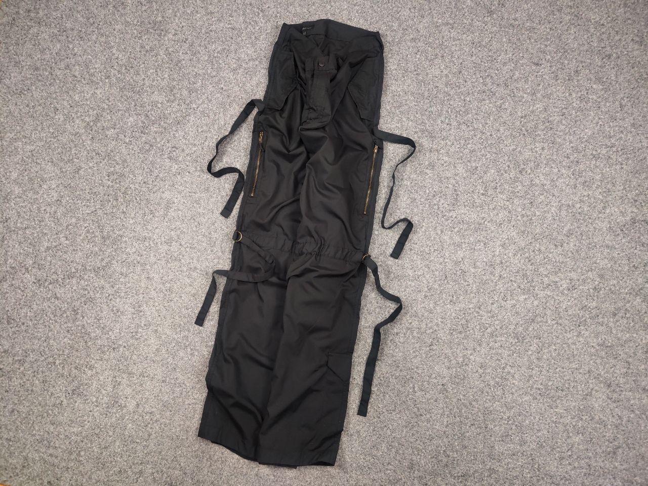 If Six Was Nine Vintage if six was nine Style Gondage Zip Cargo Baggy Pants Size US 34 / EU 50 - 3 Thumbnail