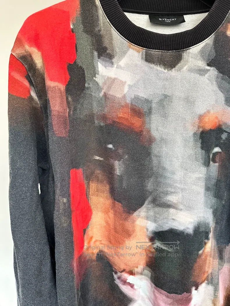 Givenchy Givenchy Oil painting dog hoodie Size US L / EU 52-54 / 3 - 4 Thumbnail