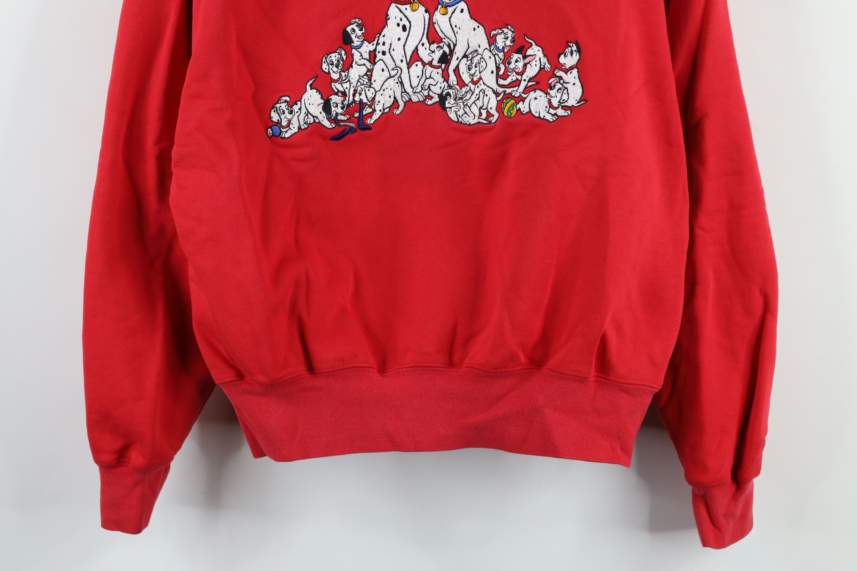 Disney × Vintage Vintage 90s Disney 101 Dalmatians Crewneck Sweatshirt Size M / US 6-8 / IT 42-44 - 3 Thumbnail