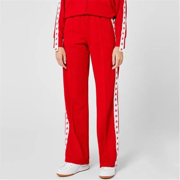 Golden Goose o1g2r1mq1024 Tracksuit Bottoms in Red & White Size 27" / US 4 / IT 40 - 7 Thumbnail
