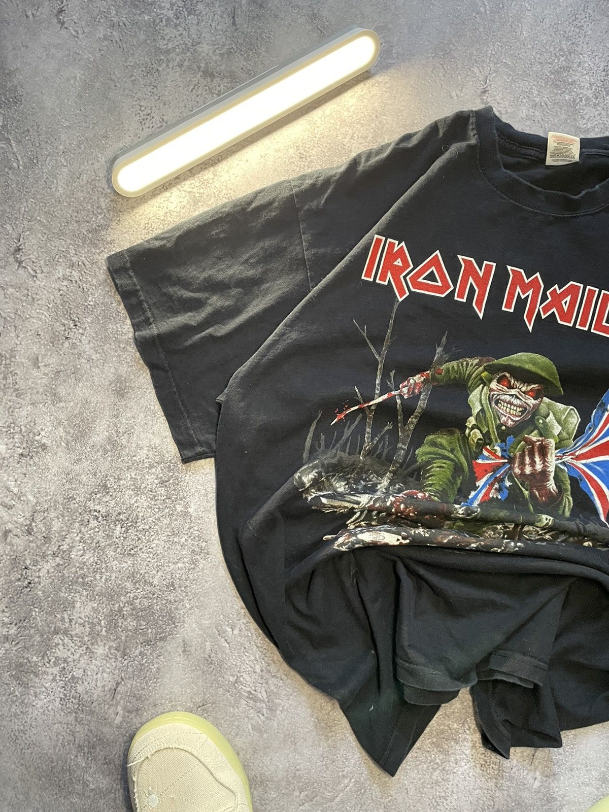 Band Tees Vintage 00s Iron Maiden ‘These Colours Don’t Run’ Band Tee Size US XL / EU 56 / 4 - 3 Thumbnail