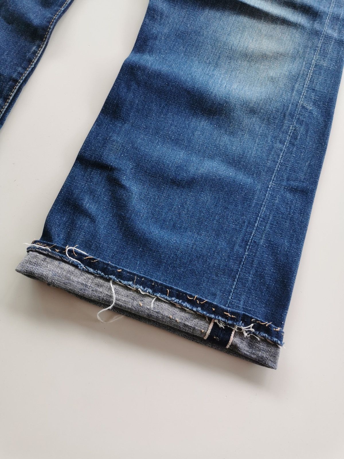 Vintage Vintage Bobson Selvedge Flare Jeans Size US 36 / EU 52 - 2 Thumbnail