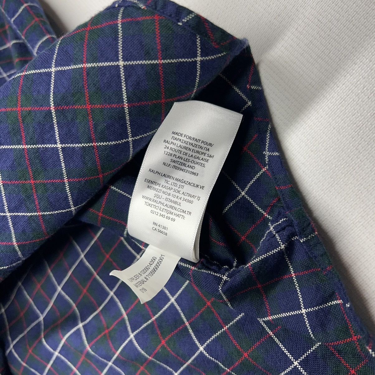 Polo Ralph Lauren Polo Ralph Lauren Shirt Blue Button Down Plaid Classic Fit Size US M / EU 48-50 / 2 - 12 Thumbnail