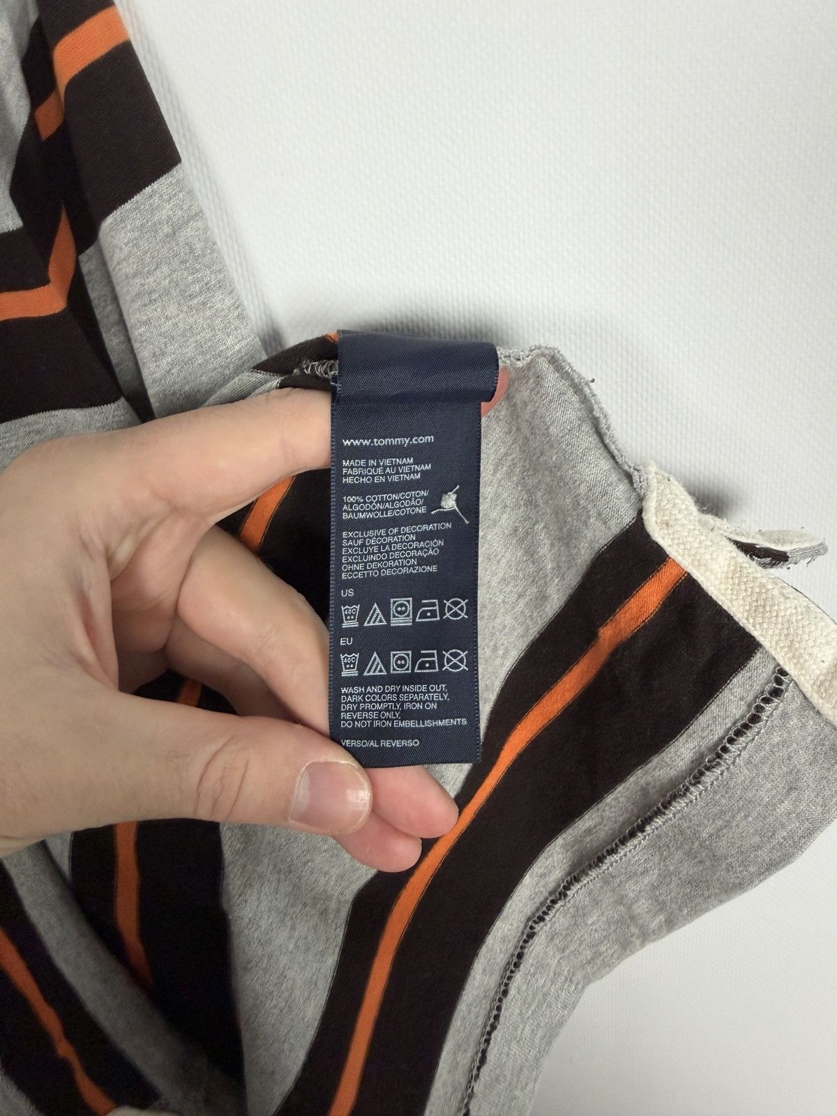 Tommy Hilfiger Tommy Hilfiger Long Sleeve Striped Polo Shirt Area Council Size US S / EU 44-46 / 1 - 8 Thumbnail