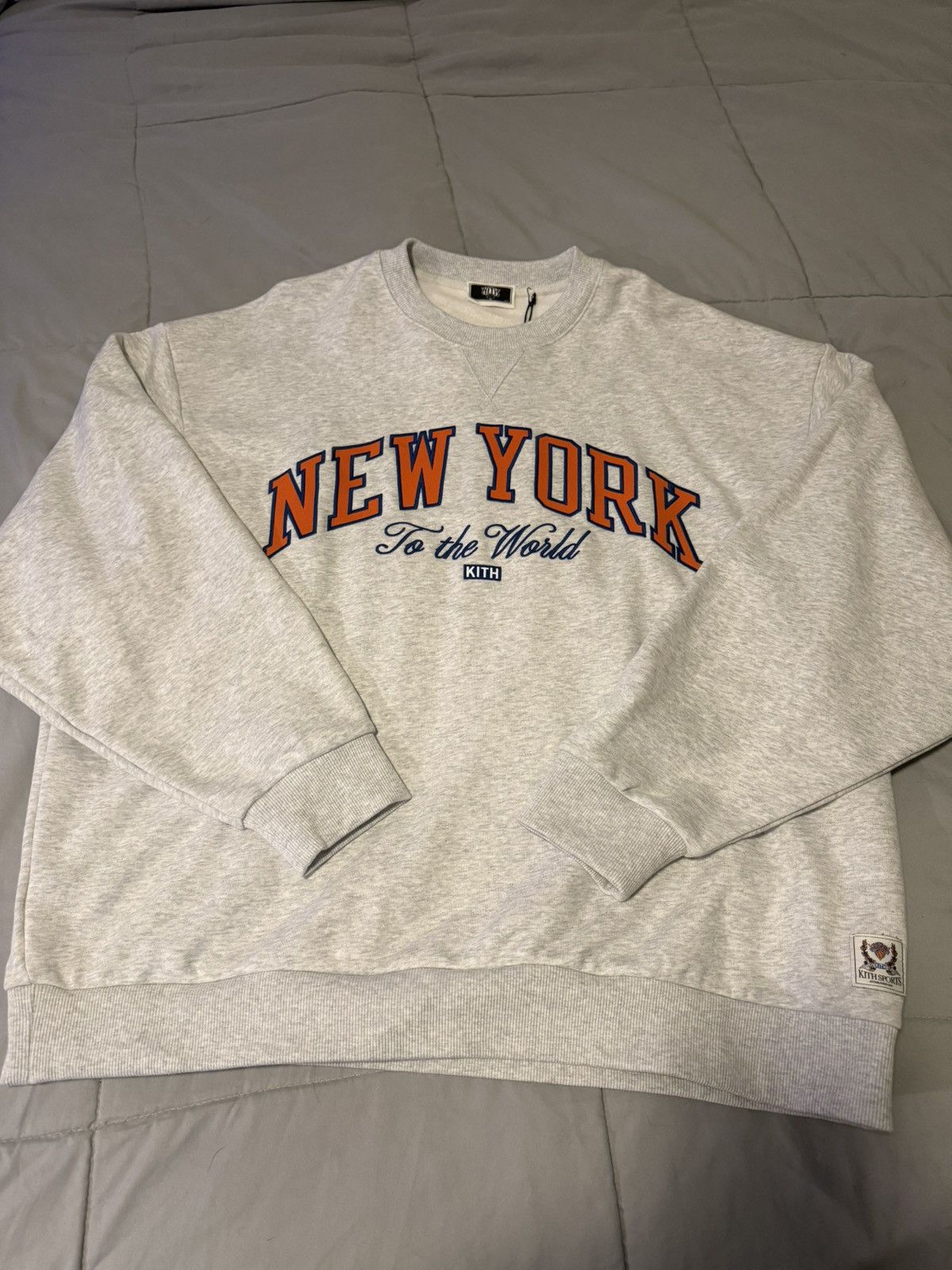 Kith × NBA Knicks x Kith “New York to the World” Crewneck Size US XXL / EU 58 / 5 - 1 Thumbnail