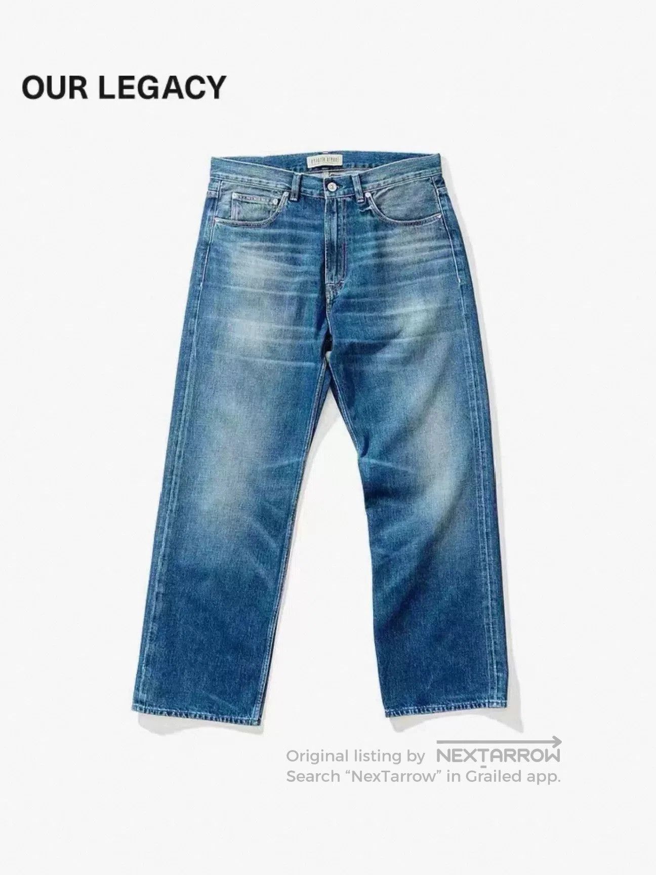 Our Legacy OUR LEGACY x EMPORIO ARMANI Third Cut Jeans. Size US 33 - 1 Thumbnail