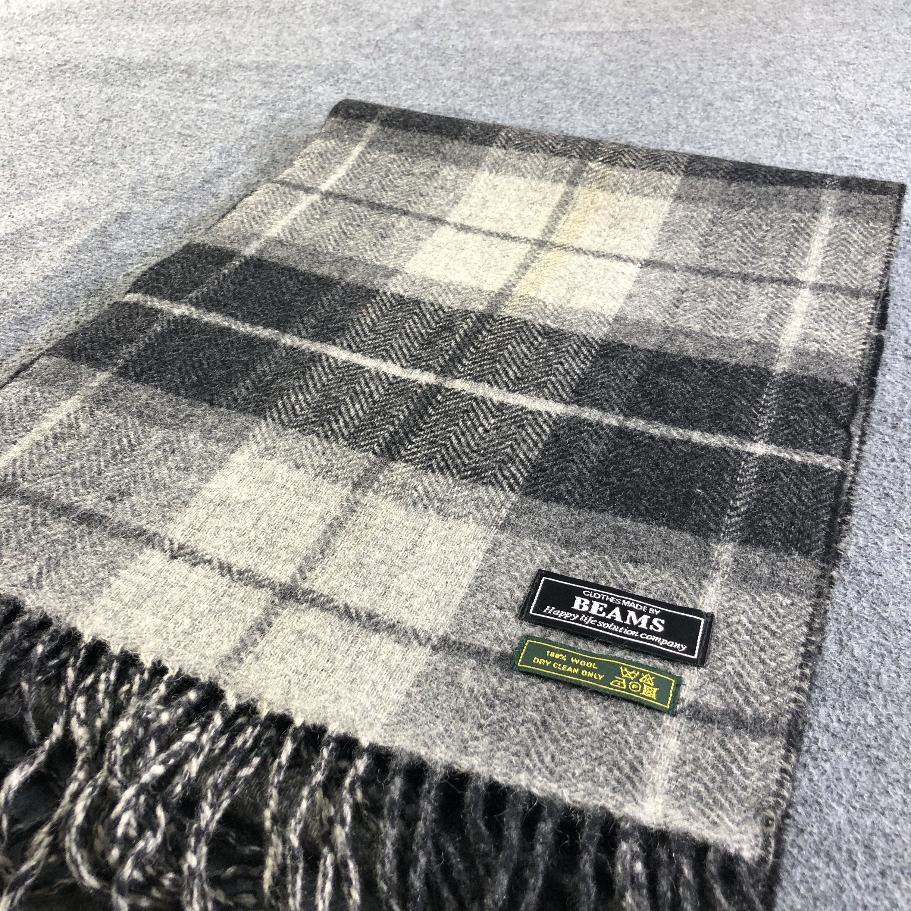 Beams Plus Beams Wool Scarf Muffler V1979 Size ONE SIZE - 9 Thumbnail