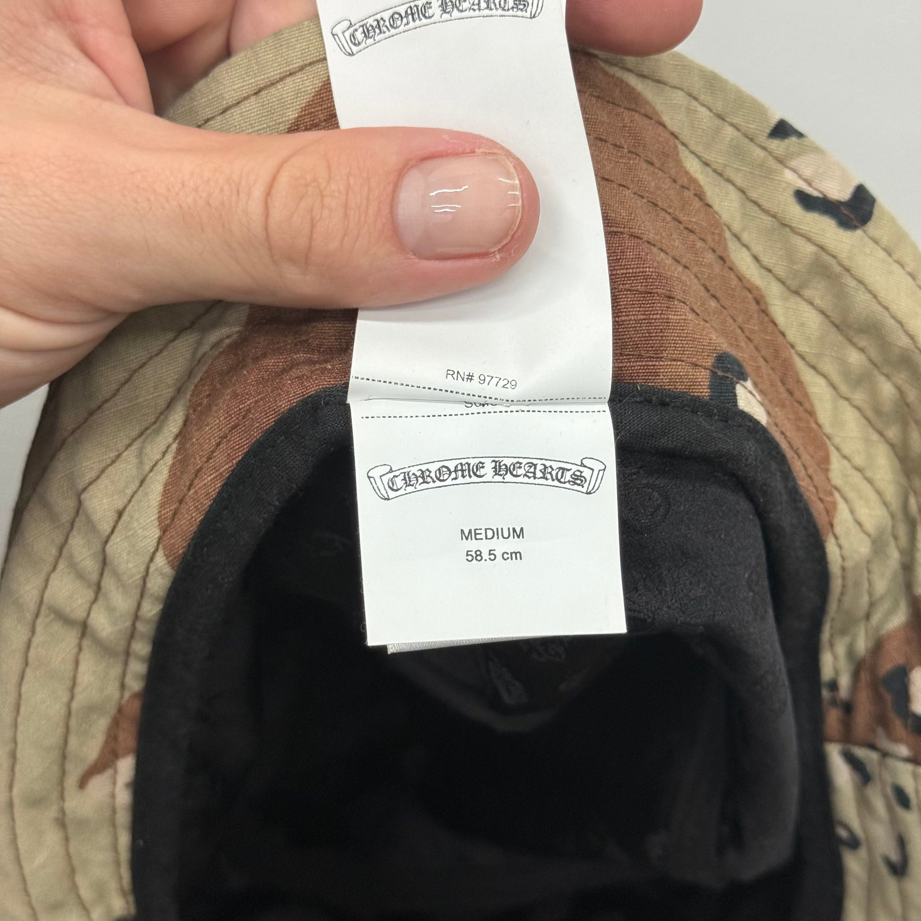 Chrome Hearts Chrome Hearts Matty Boy Camo Bucket Hat Size ONE SIZE - 8 Thumbnail