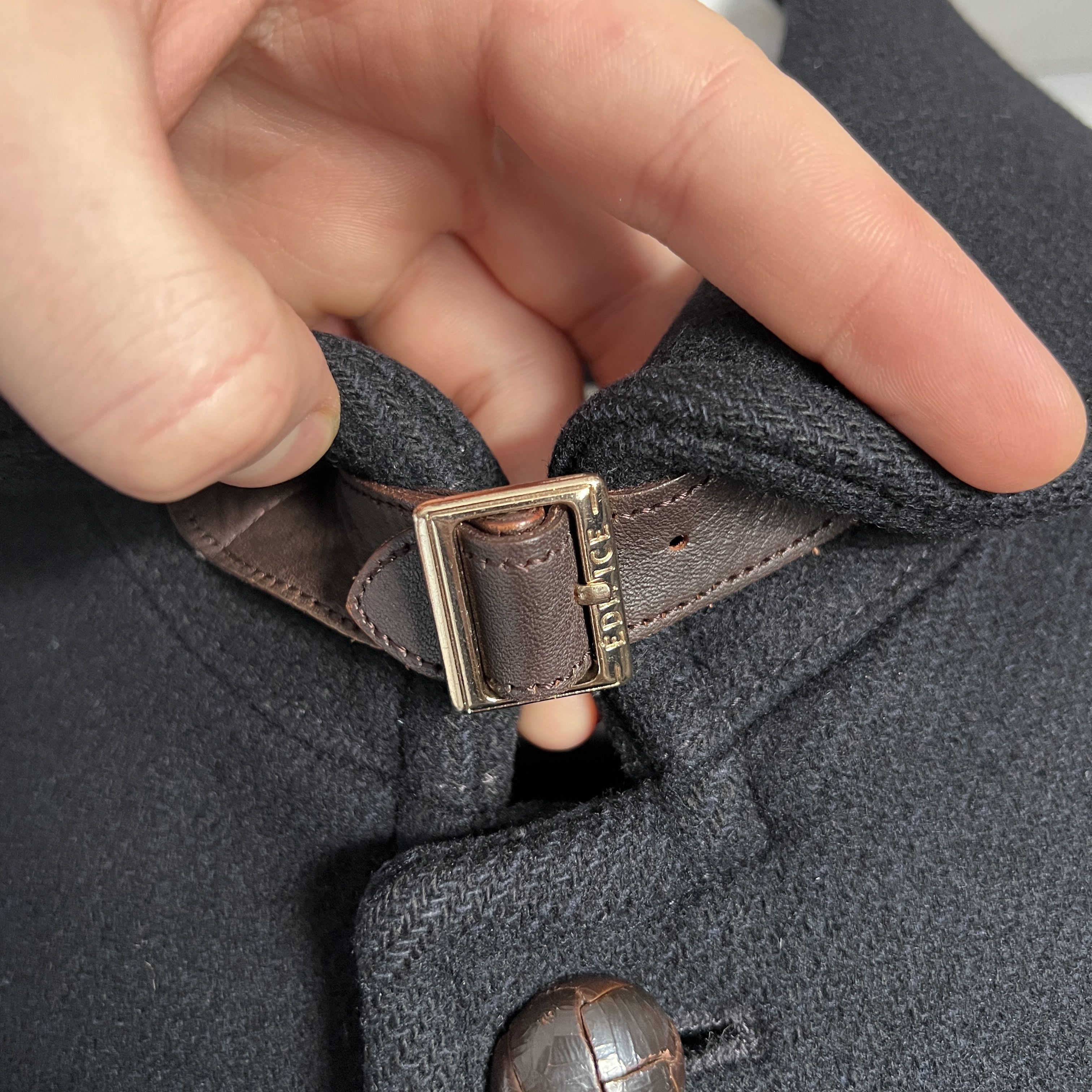 Edifice Japan × Japanese Brand RARE Men's EDIFICE Wool Casual Button Coat Size 46 Size US S / EU 44-46 / 1 - 9 Thumbnail