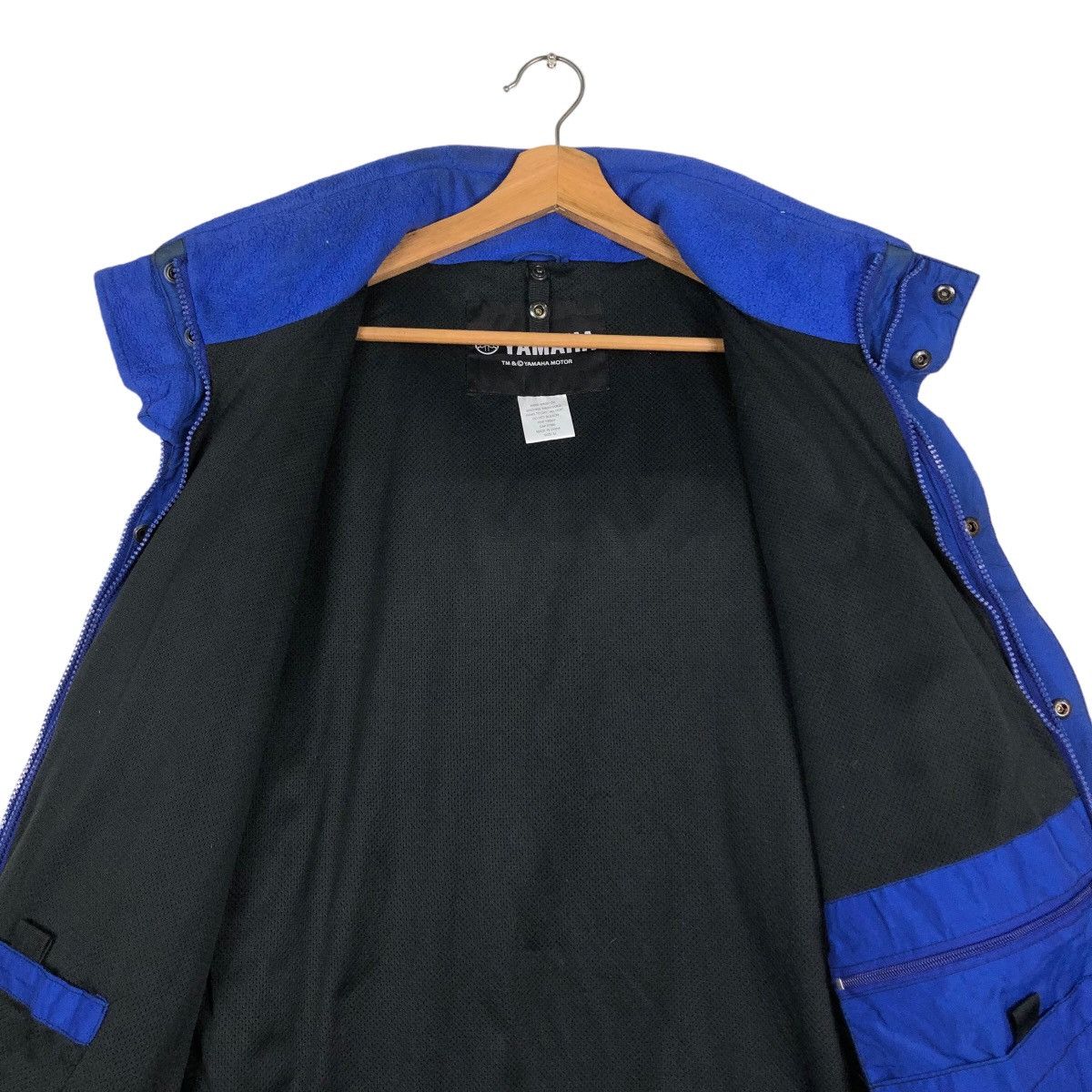 Japanese Brand 🔥Vintage Biker Jacket Yamaha Big Logo Spell Out Racing Wear Size US M / EU 48-50 / 2 - 15 Thumbnail