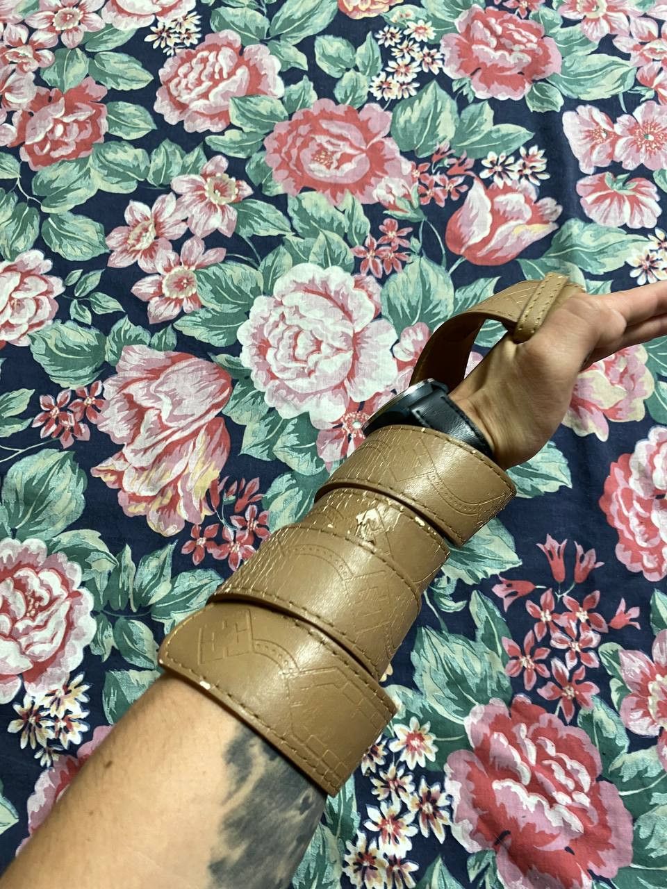 Other Vintage Diesel Japanese Style Archive Patchwork Leather Belt Size ONE SIZE - 5 Thumbnail