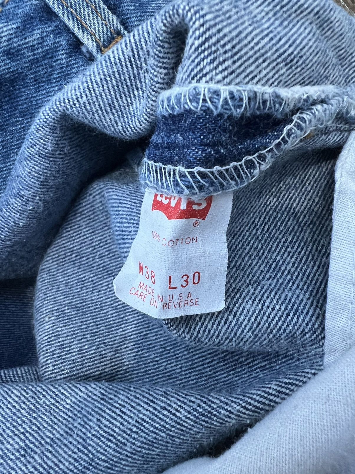 Levi's × Vintage Vintage levis 501 jeans Size US 36 / EU 52 - 4 Thumbnail
