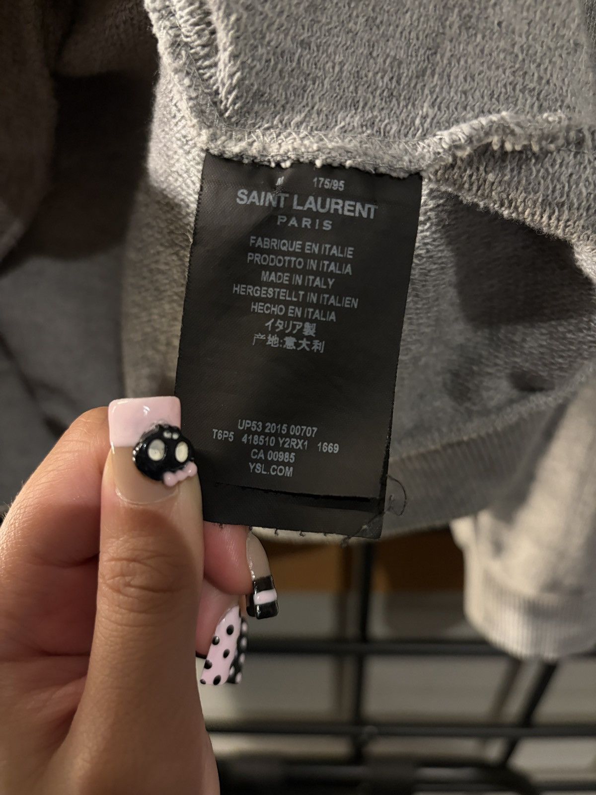 Saint Laurent Paris SLP FW15 “Too Late” Size US M / EU 48-50 / 2 - 4 Thumbnail