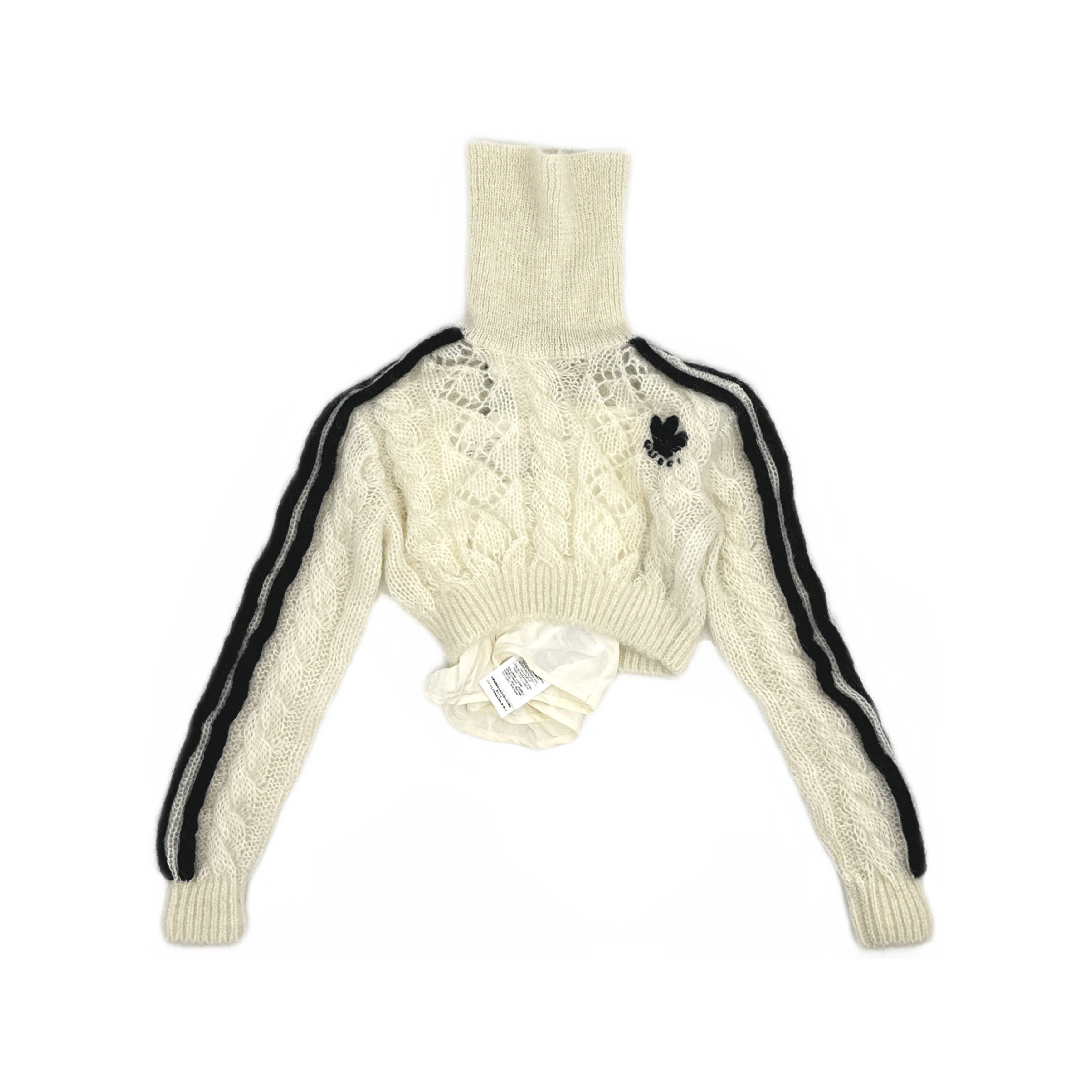 Gucci Gucci x Adidas Mohair Turtleneck Sweater Size XXS Size XXS / US 00 / IT 34 - 1 Thumbnail