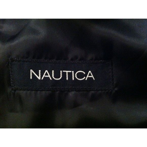 Nautica NAUTICA MENS NEW 85%POLYESTER 15%VISCOSE COAT BLAZER SZ:42S Size 42S - 5 Thumbnail