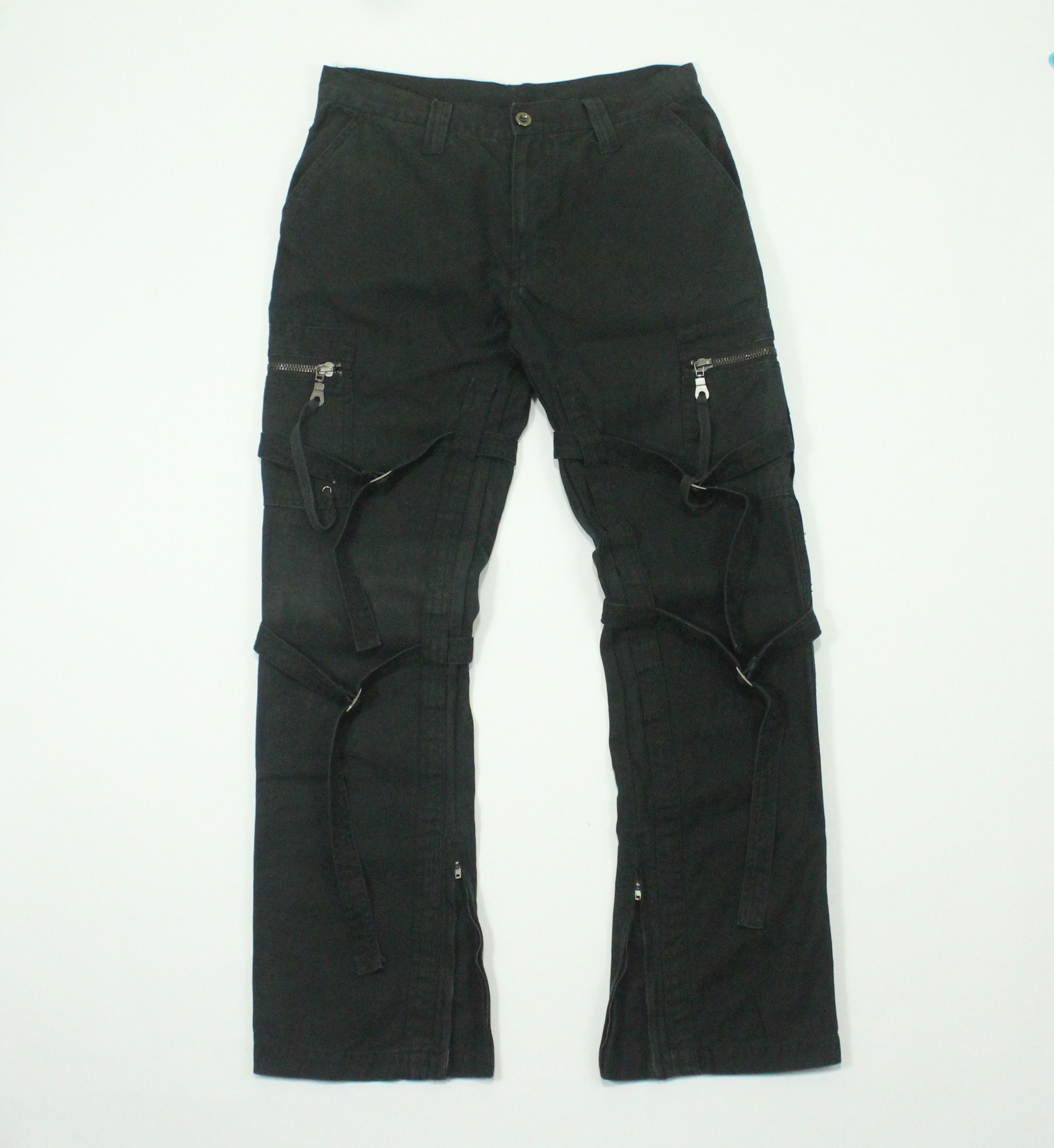 image of Seditionaries x The Anarchy Bondage Pants Tactical Pants Skate Punk in Black, Men's (Size 32)