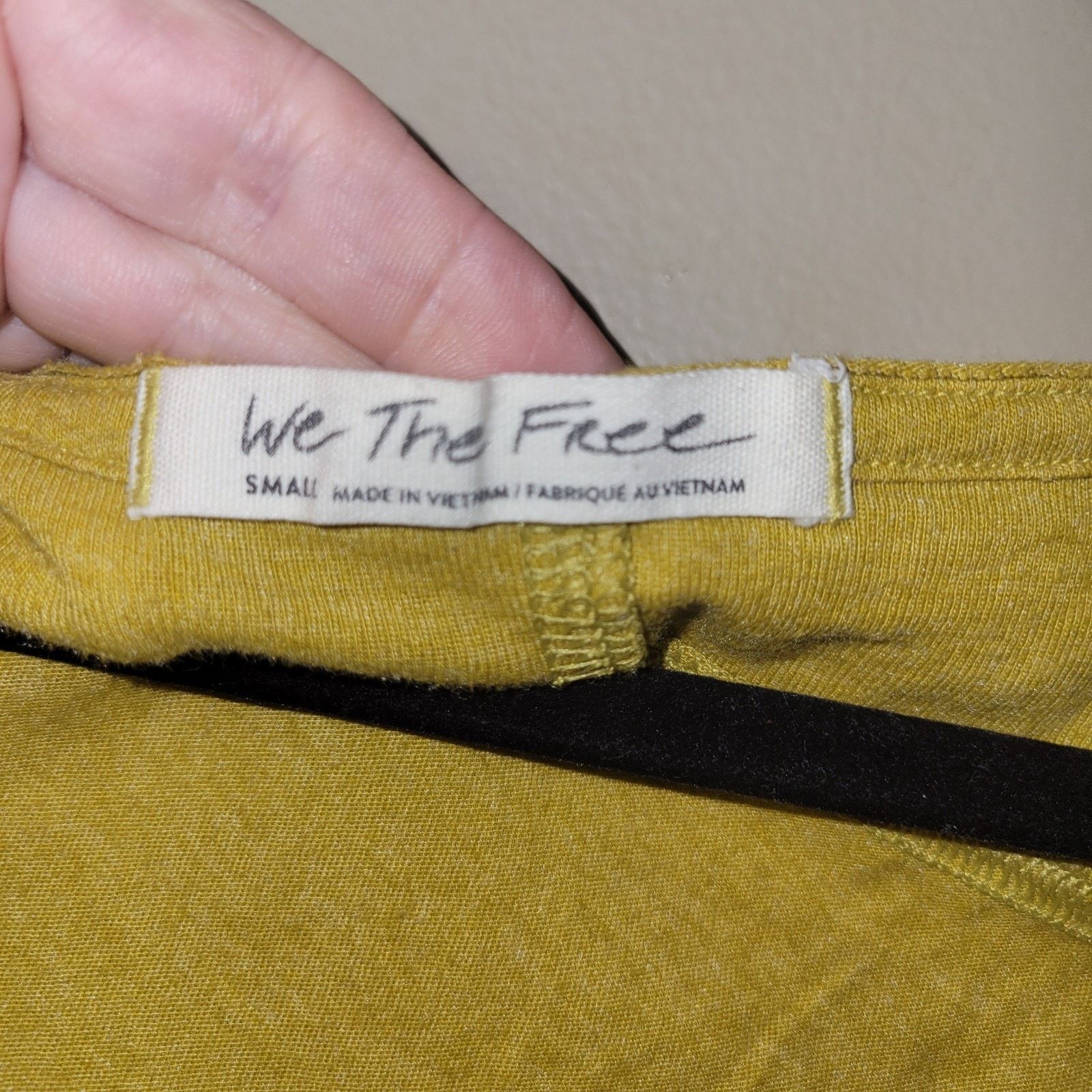 Free People Free People Cinched Side Top Yellow Size Small. Minimalist Size S / US 4 / IT 40 - 4 Thumbnail