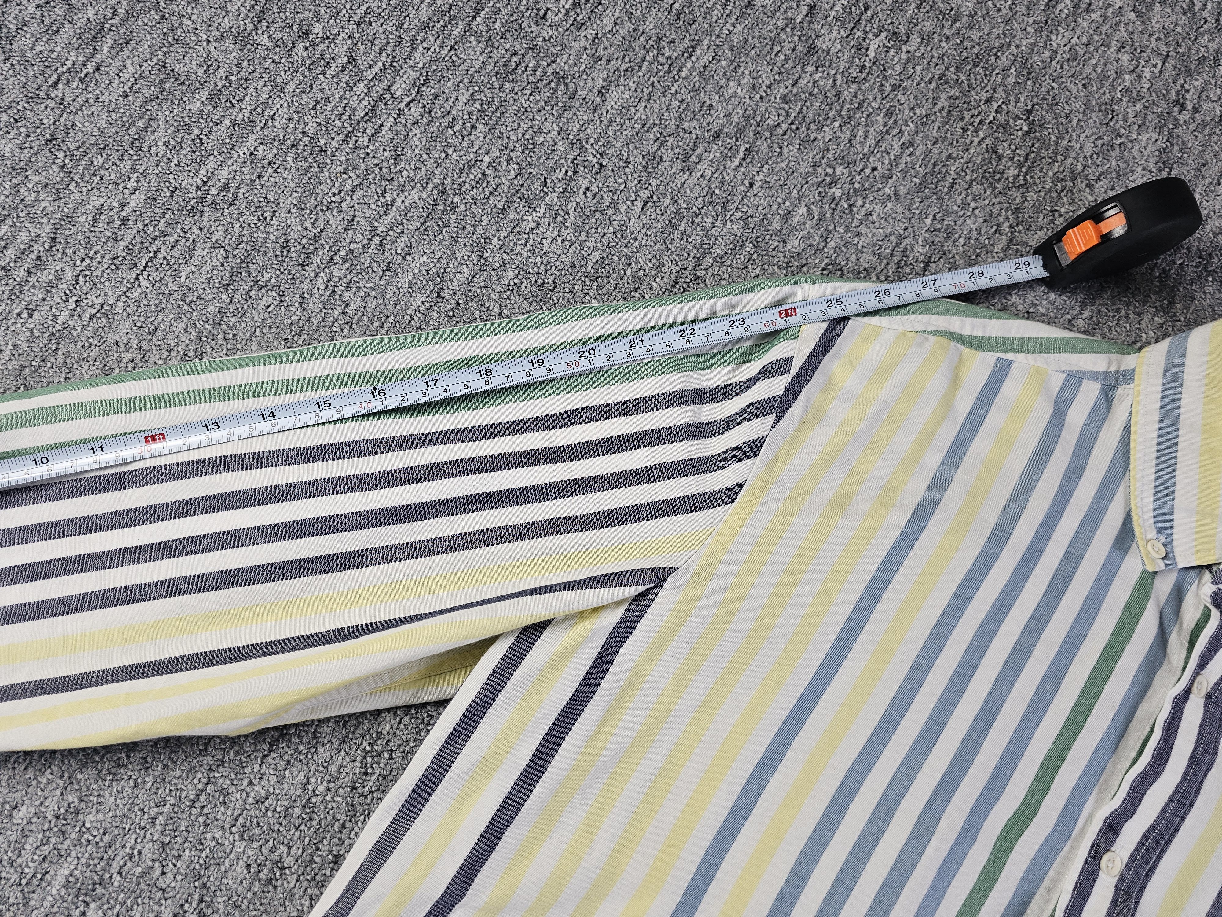 Zara Zara Man Colorful Stripe Long Sleeve Button Down Shirt Men L Size US L / EU 52-54 / 3 - 4 Thumbnail