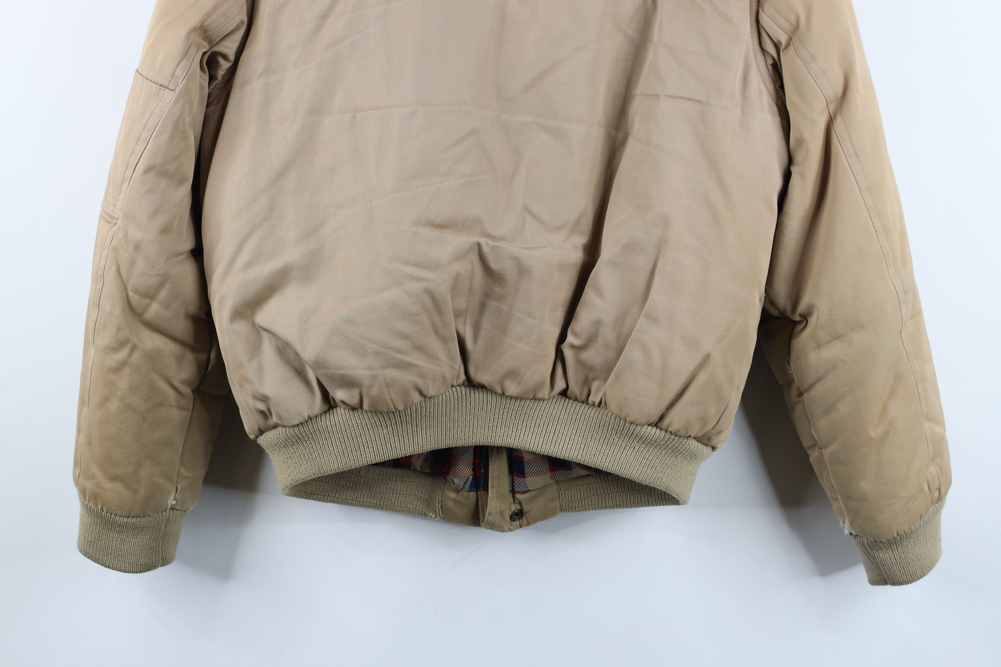 Vintage Vintage 70s 80s Streetwear Lined Puffer Bomber Jacket Size US M / EU 48-50 / 2 - 17 Thumbnail