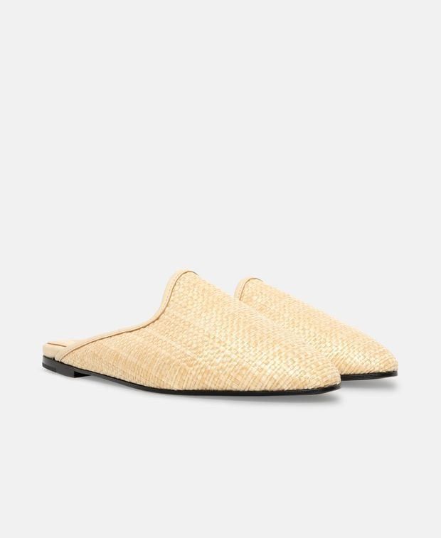 Mules in Beige, Women's (Size 9)