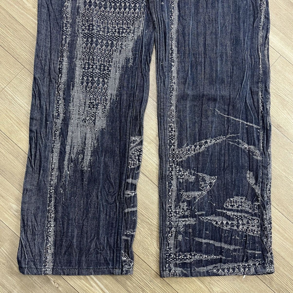 Issey Miyake Archive💥 Vintage Issey Miyake Men Patchwork Boro Jeans Size US 32 / EU 48 - 11 Thumbnail