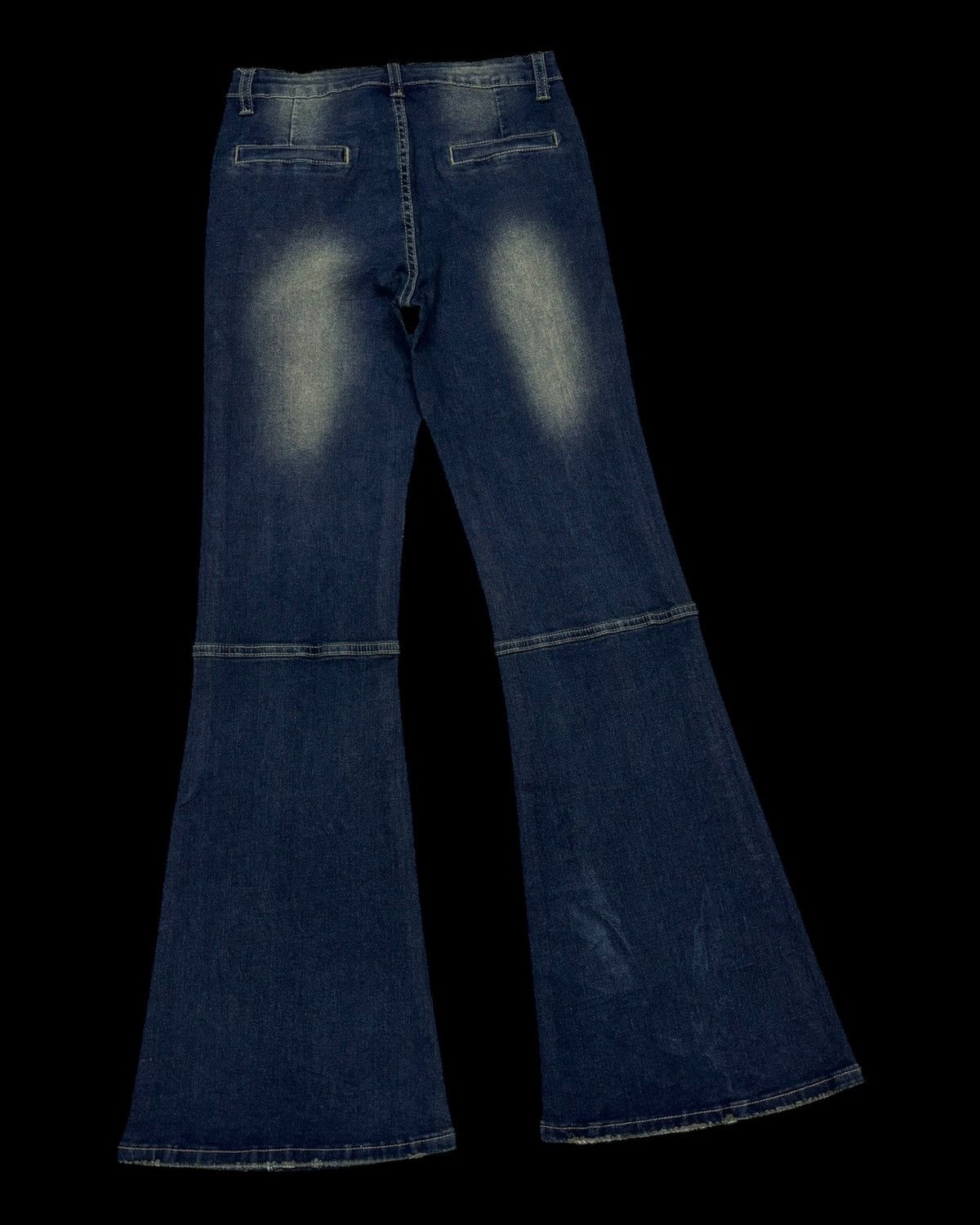 If Six Was Nine × Japanese Brand 💥Flare💥Vintage 90s Style Japanese Denim Jeans Size US 26 / EU 42 - 4 Thumbnail