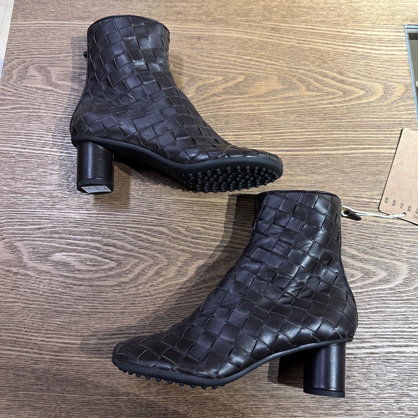 Bottega Veneta Bottega Veneta may421 Atomic sheepskin zip heeled short boots 38 Size US 7.5 / IT 37.5 - 3 Thumbnail
