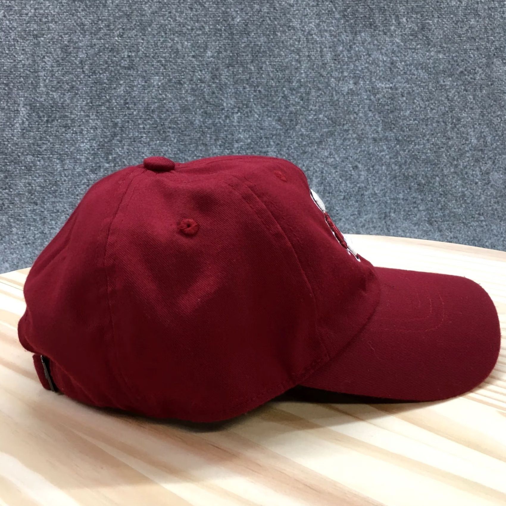 Adidas Adidas U Mass Baseball Hat Mens Red OS Adjustable Embroidered Logo Size ONE SIZE - 7 Thumbnail