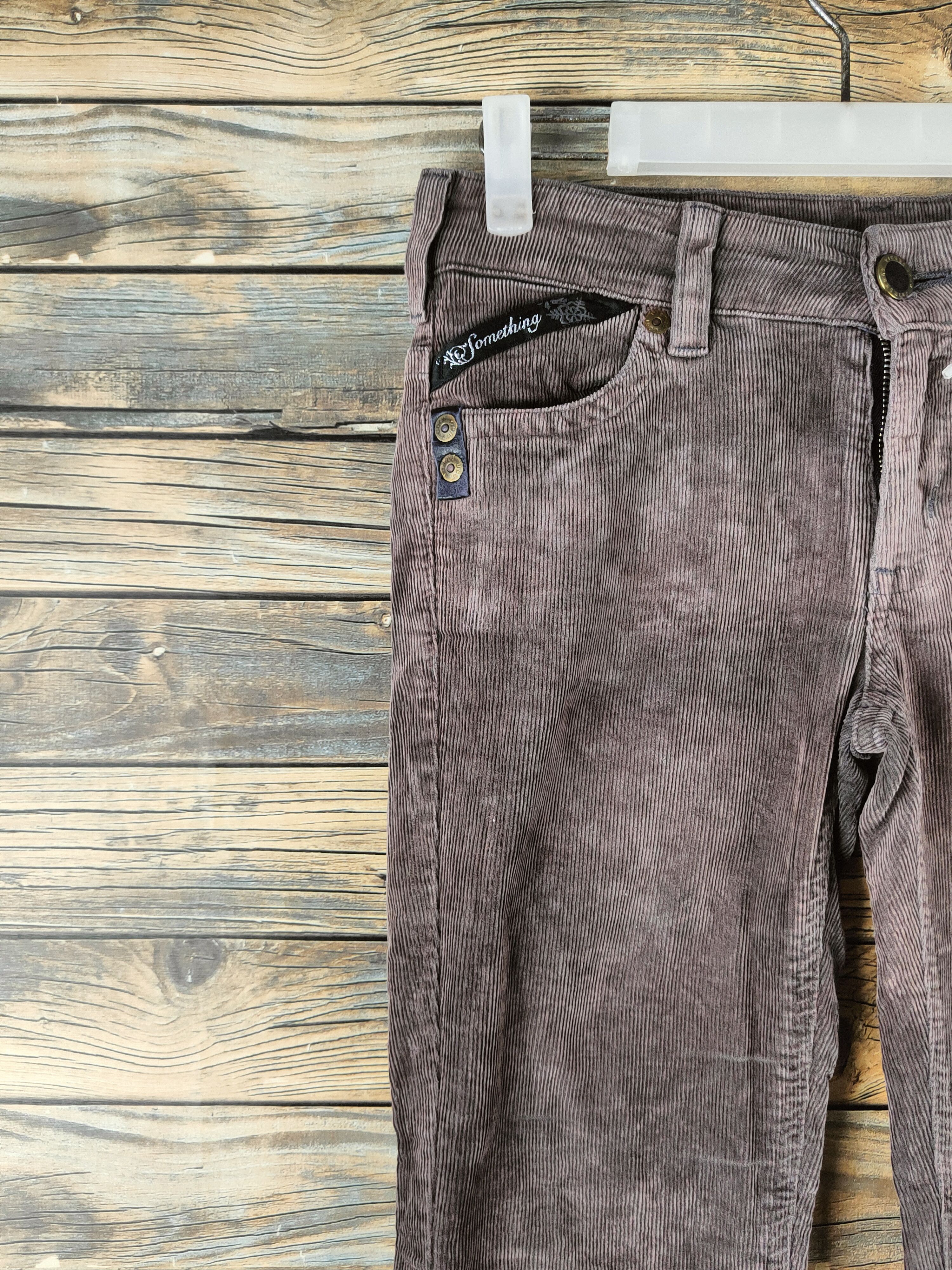 Edwin Edwin-Something Brown Multipocket Corduroy Pants #46-326 Size 27" / US 4 / IT 40 - 4 Thumbnail
