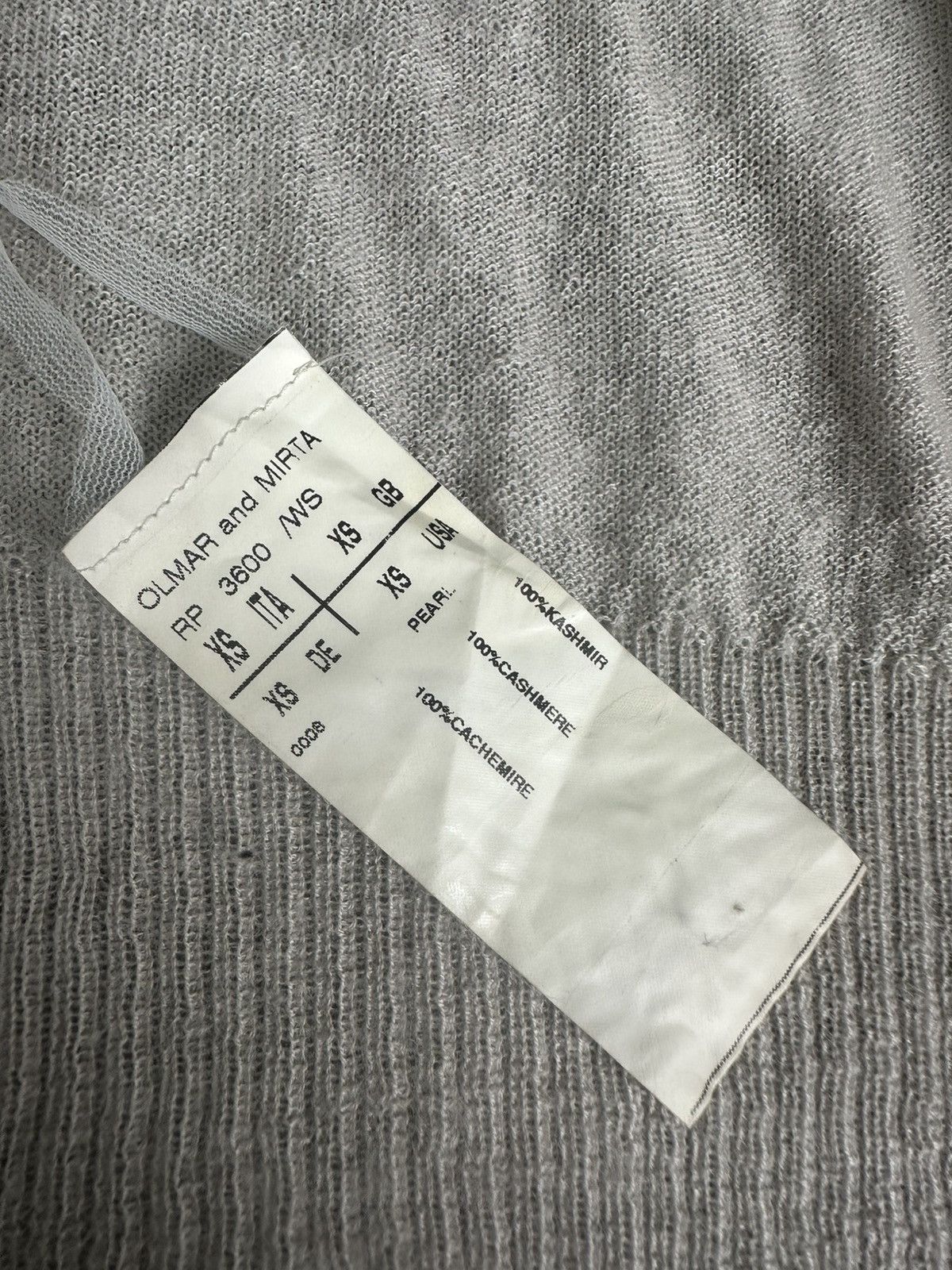 Rick Owens Rick Owens - “Creatch” S/S08 Pearl Cashmere Ribbed Cardigan Size US XS / EU 42 / 0 - 10 Thumbnail