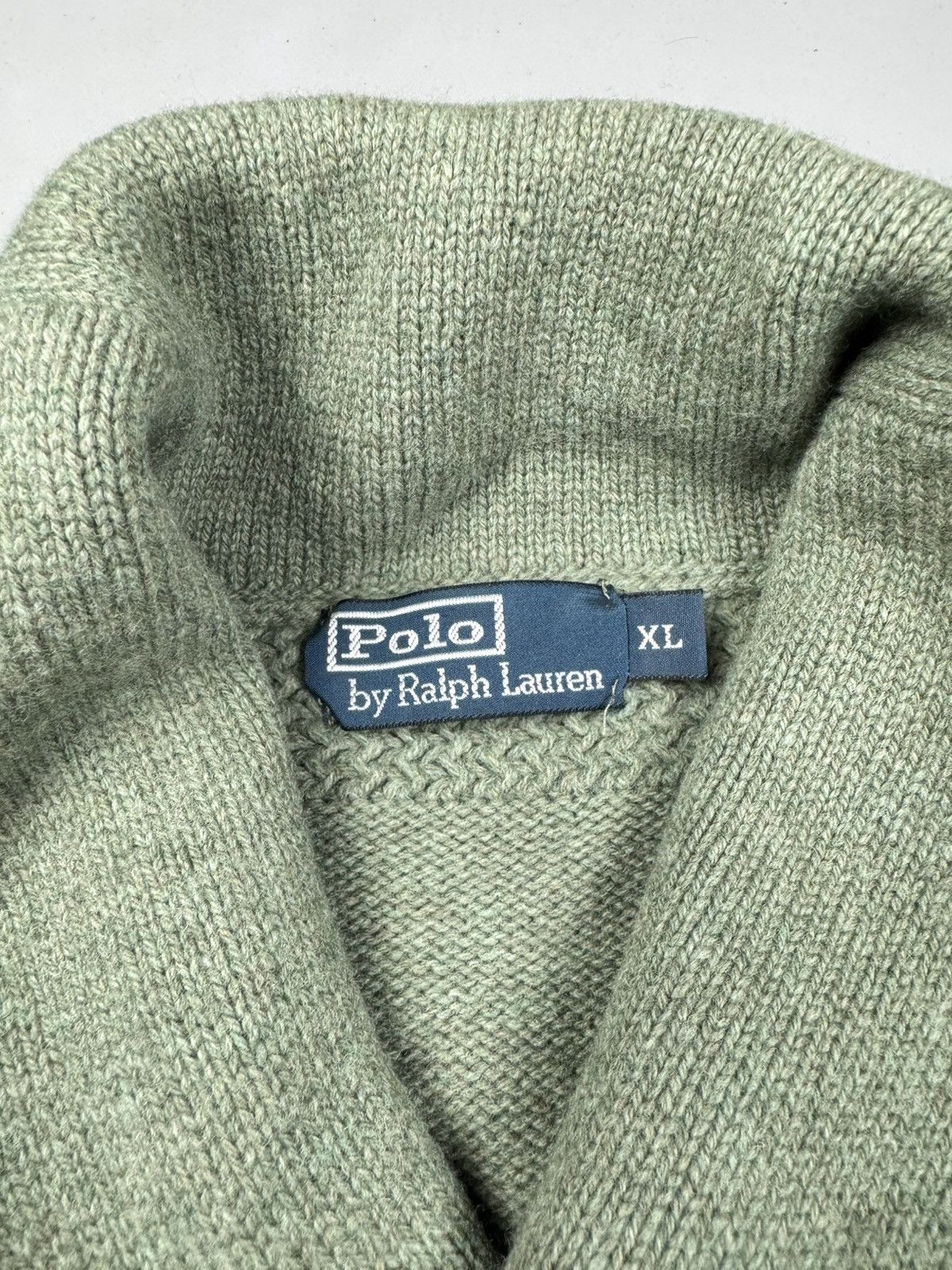 Polo Ralph Lauren Polo Ralph lauren vintage zip lambswool sweater size Xl Size US L / EU 52-54 / 3 - 4 Thumbnail