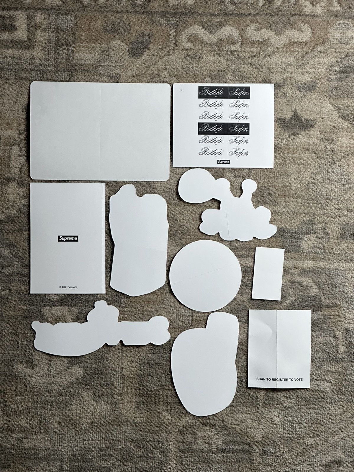 Supreme 10x Supreme Stickers Lot Size ONE SIZE - 5 Thumbnail