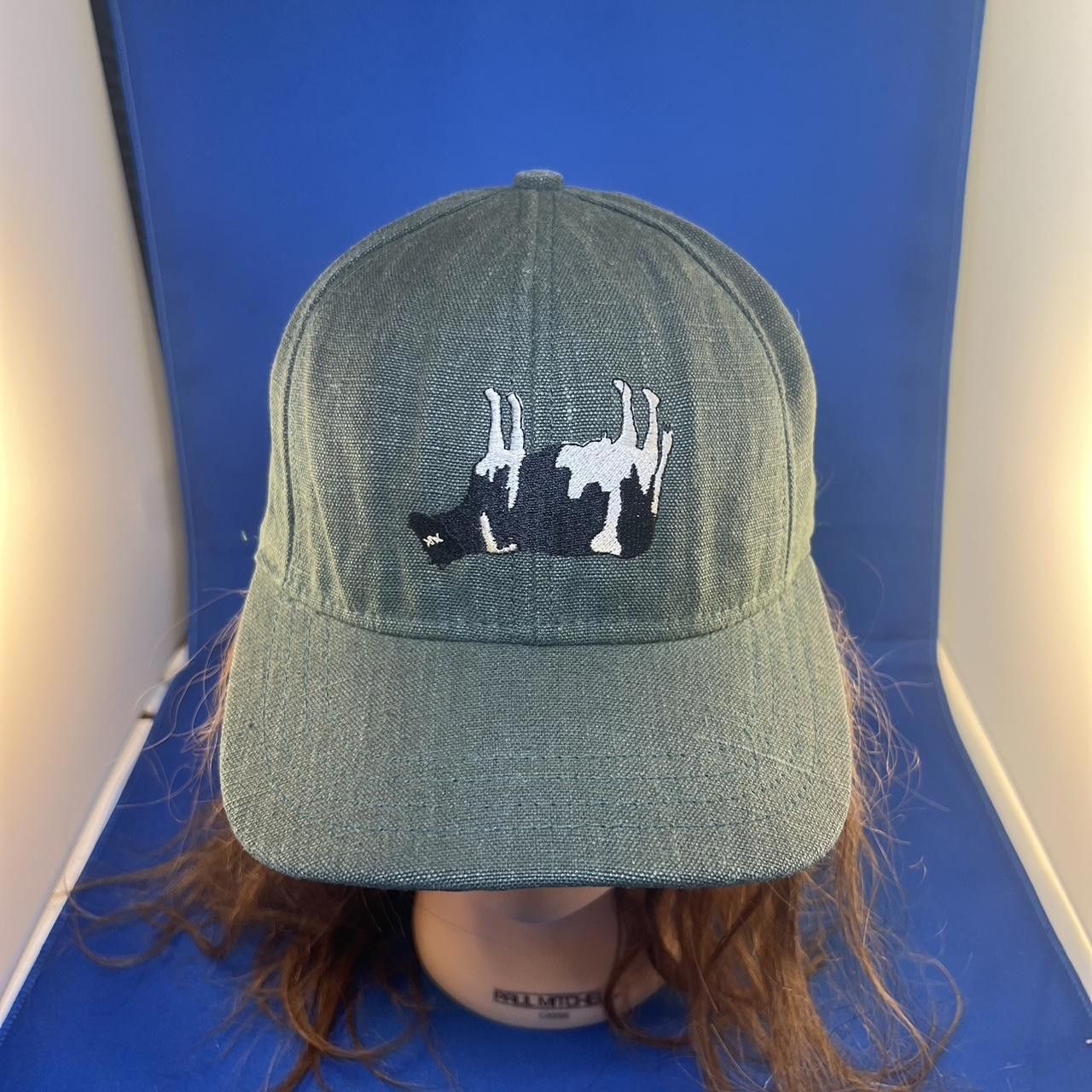 Designer Eco-Friendly Hemp Cap with Unique Graphic Design Size ONE SIZE - 1 Thumbnail