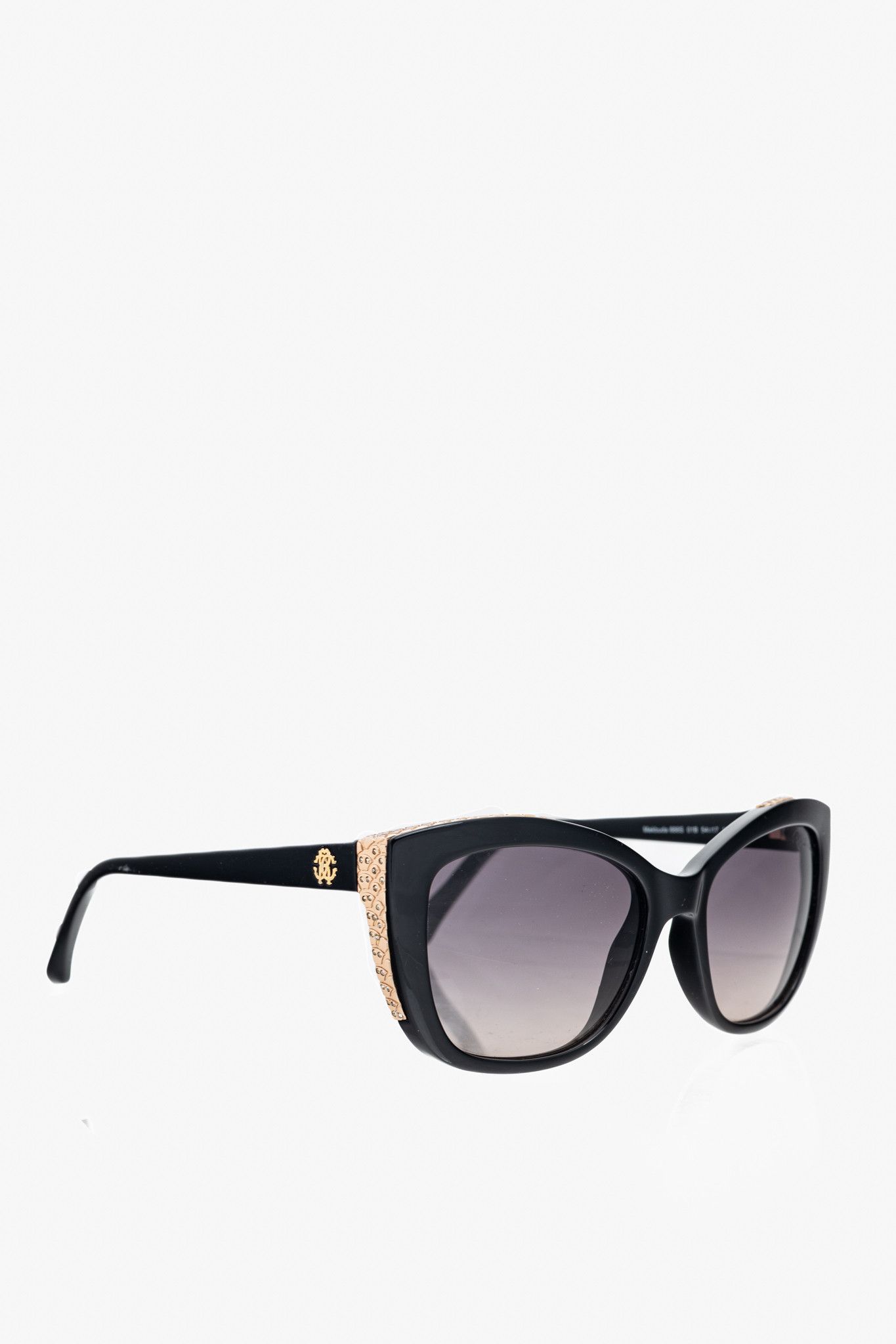 Roberto Cavalli Roberto Cavalli Mekbuda Rhinestone Snakeskin Sunglasses Size ONE SIZE - 1 Thumbnail