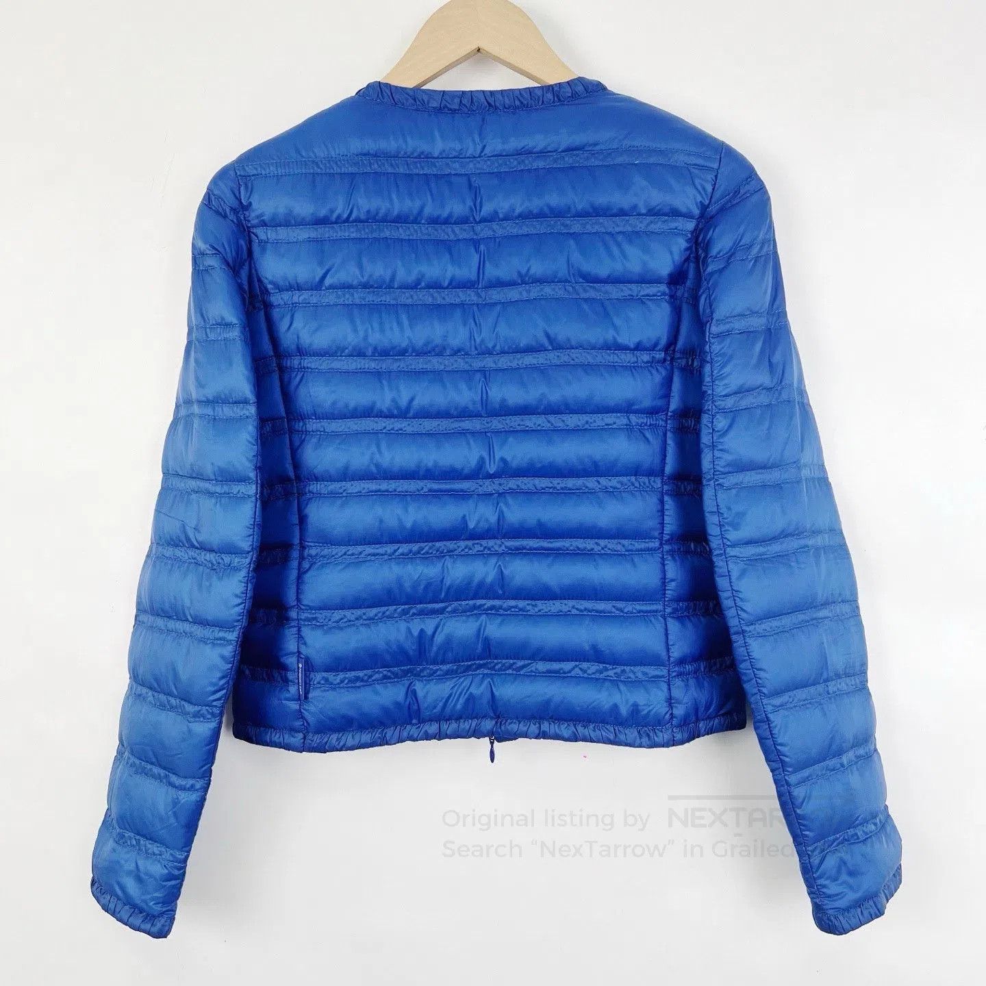 Moncler Moncler Blue Lightweight Short Down Jacket. Size XS / US 0-2 / IT 36-38 - 2 Thumbnail